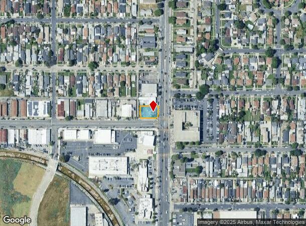  10727 S Central Ave, Los Angeles, CA Parcel Map