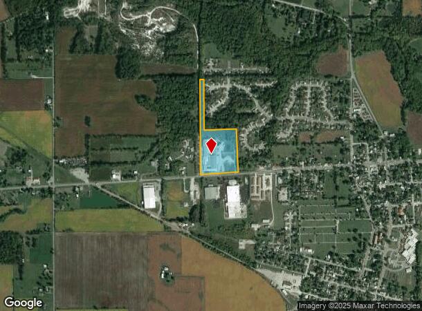  4307 Us Route 40 E, Lewisburg, OH Parcel Map