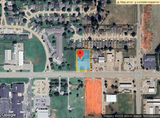  1001 W State Highway 152, Mustang, OK Parcel Map