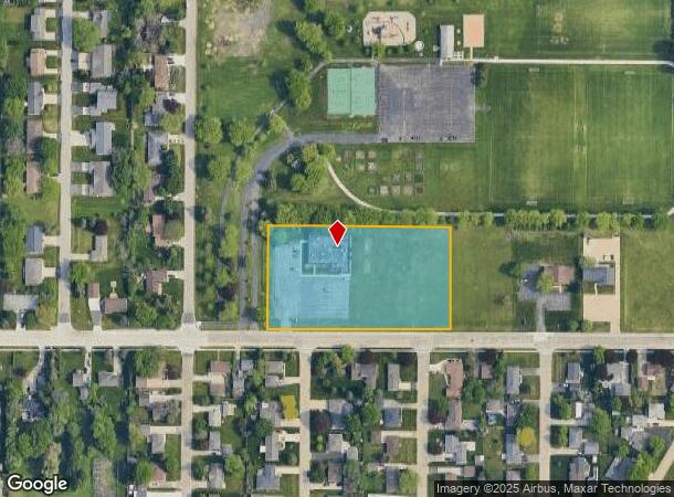  878 W Airport Rd, Menasha, WI Parcel Map
