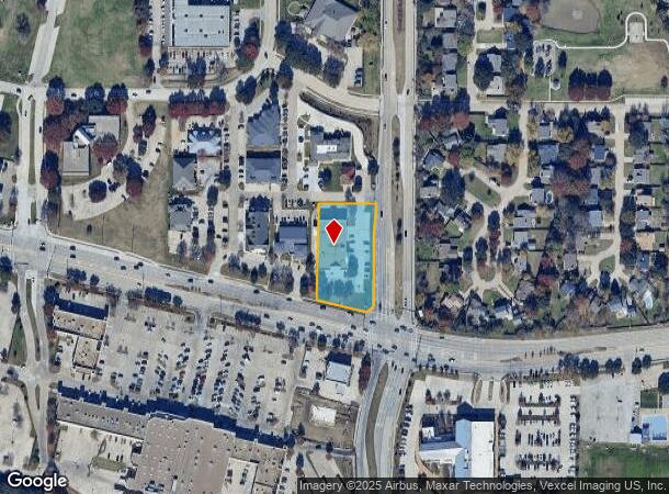 2220 Cross Timbers Rd, Flower Mound, TX Parcel Map