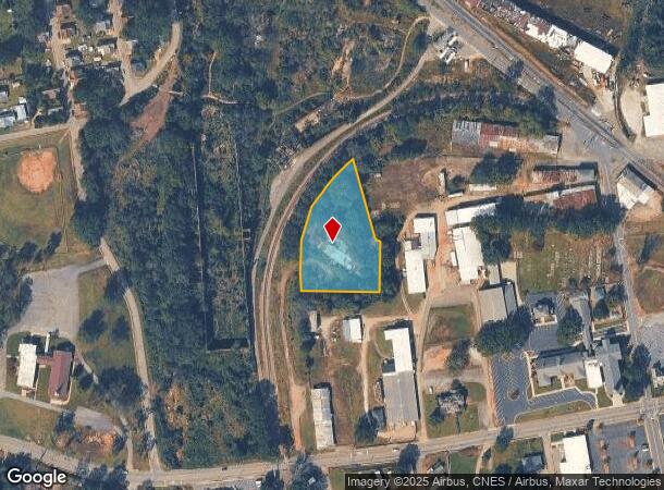  422 W Whitner St, Anderson, SC Parcel Map