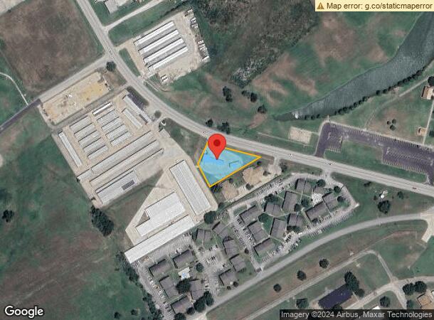  1380 N 45Th St, Corsicana, TX Parcel Map