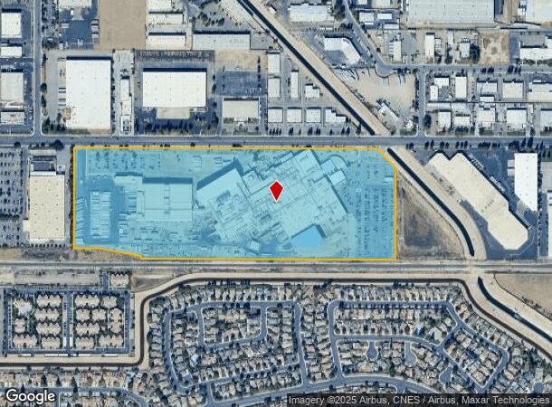 7301 District Blvd, Bakersfield, CA Parcel Map