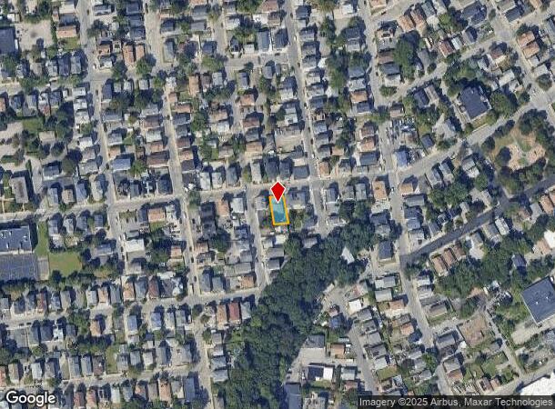 164 Regent Ave, Providence, RI Parcel Map