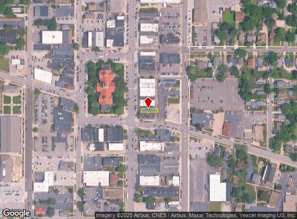 132 S Main St, Crown Point, IN Parcel Map