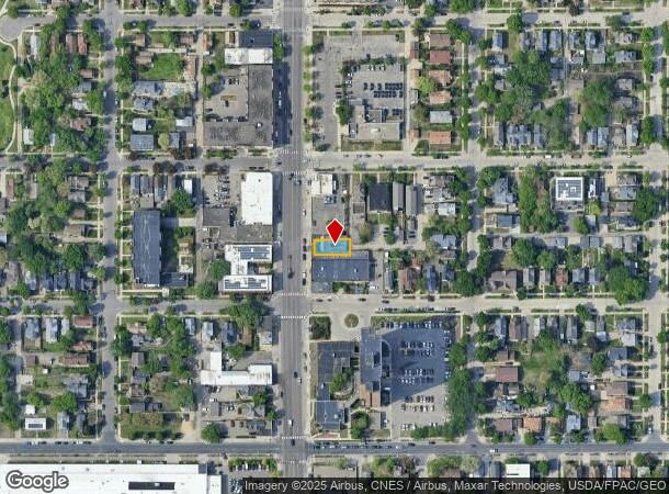  1839 Central Ave Ne, Minneapolis, MN Parcel Map