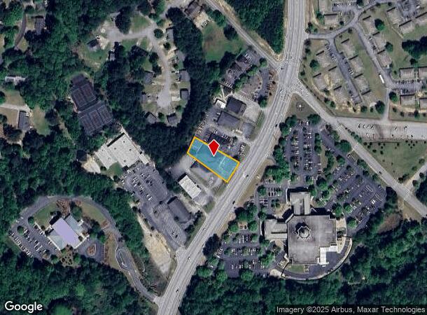  8697 Hospital Dr, Douglasville, GA Parcel Map