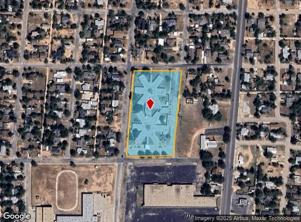  1751 N 15Th St, Abilene, TX Parcel Map