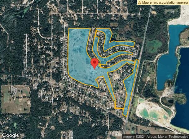  34450 Whispering Oaks Blvd, Dade City, FL Parcel Map