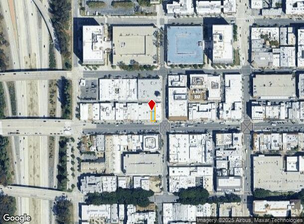 93 W Colorado Blvd, Pasadena, CA Parcel Map