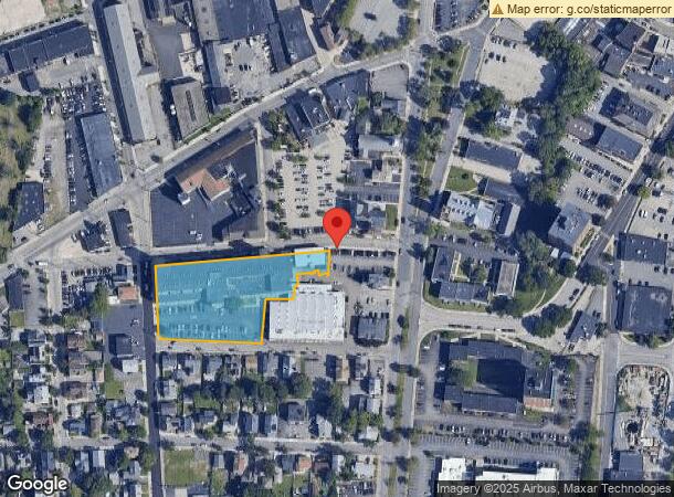  38 Church St, Pawtucket, RI Parcel Map