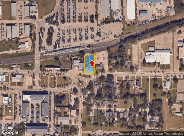  4117 Main St, Rowlett, TX Parcel Map