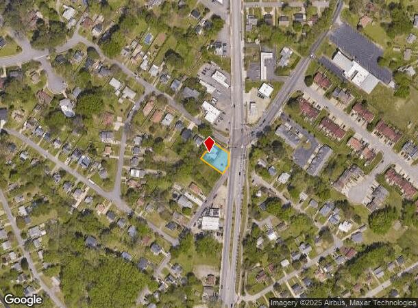 1293 N King St, Hampton, VA Parcel Map