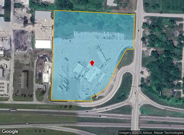  100 N Broadway, Oak Grove, MO Parcel Map