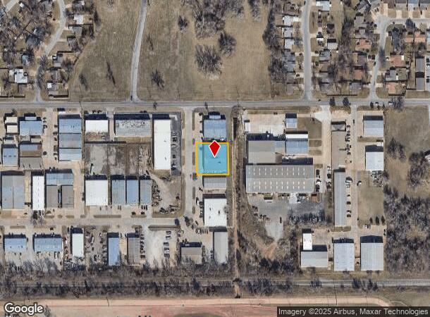  420 Glade Ave, Oklahoma City, OK Parcel Map