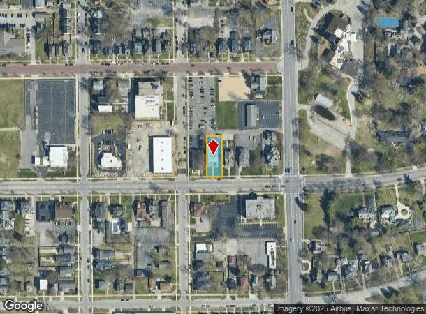  1009 E Jefferson Blvd, South Bend, IN Parcel Map