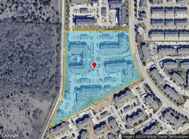  850 Leora Ln, The Colony, TX Parcel Map