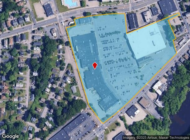 68 Stafford St, Worcester, MA Parcel Map
