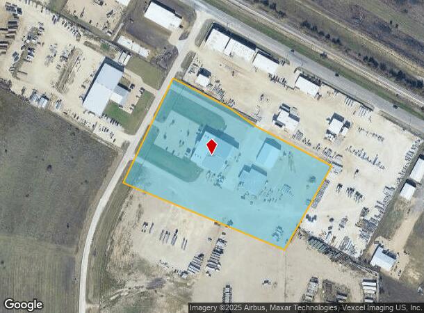 1415 Hughie Long Rd, Cresson, TX Parcel Map