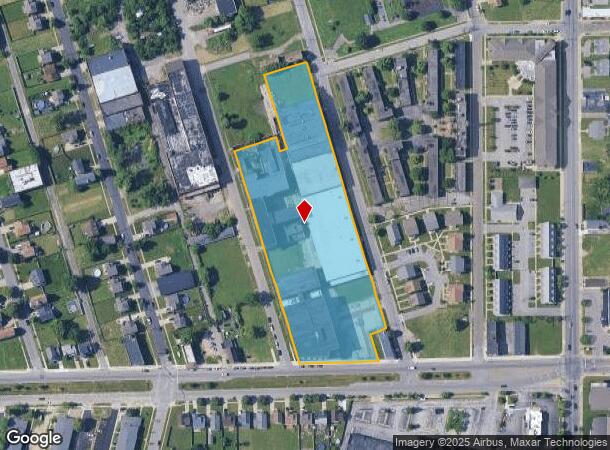  416 William St, Buffalo, NY Parcel Map