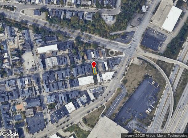  541 E 13Th St, Cincinnati, OH Parcel Map