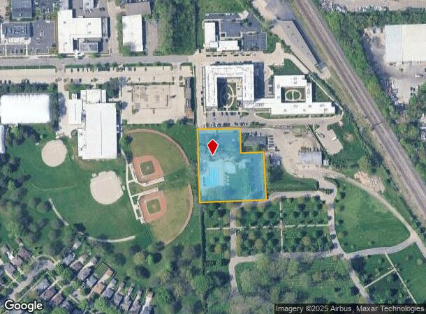 1213 Forest Hills Ln, Birmingham, MI Parcel Map