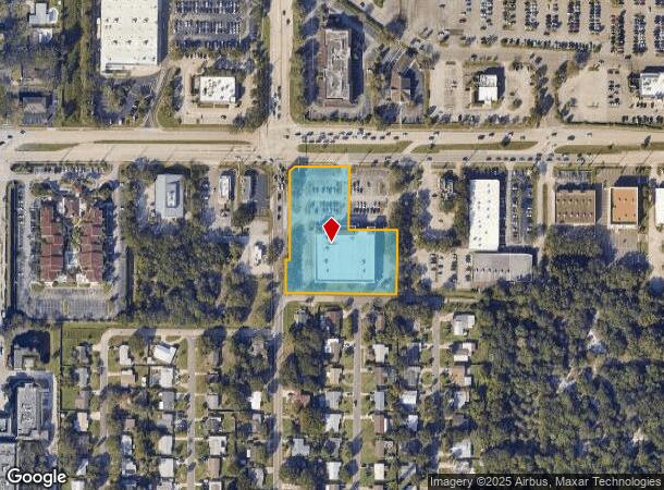 1955 W New Haven Ave, Melbourne, FL Parcel Map