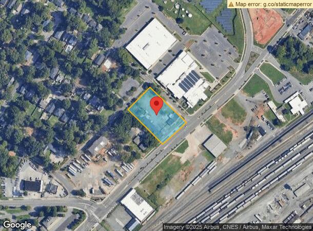  1713 N Tryon St, Charlotte, NC Parcel Map