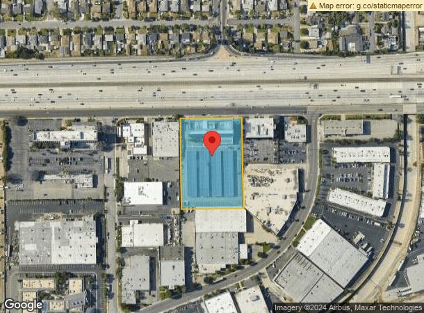  9650 Flair Dr, El Monte, CA Parcel Map