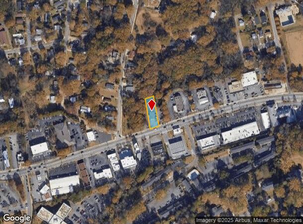  1084 Baxter St, Athens, GA Parcel Map