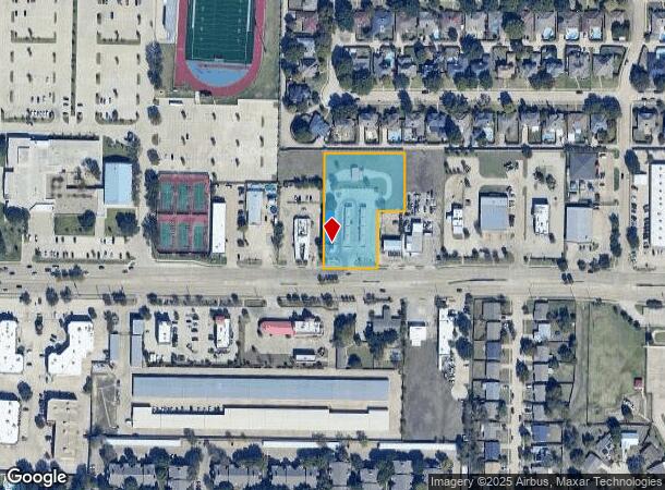  709 E Main St, Allen, TX Parcel Map
