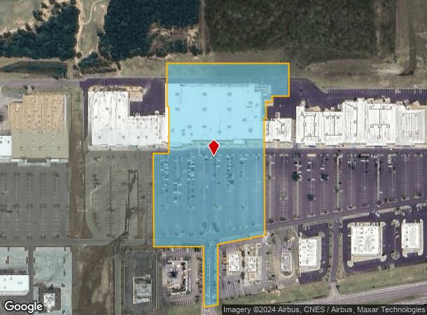  6143 U S Highway 98, Hattiesburg, MS Parcel Map