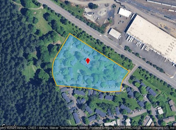 8780 N Columbia Blvd, Portland, OR Parcel Map