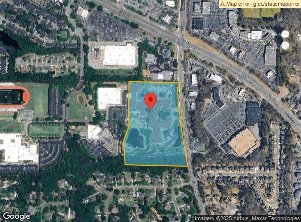  11350 Woodstock Rd, Roswell, GA Parcel Map