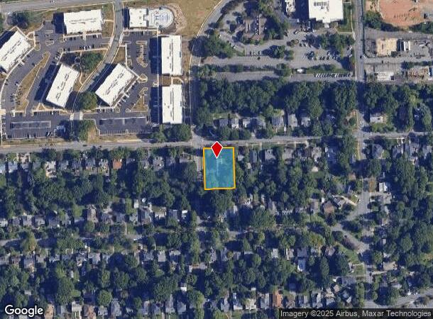  2252 Queen St, Winston Salem, NC Parcel Map