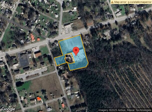  620 E Savannah St, Calhoun Falls, SC Parcel Map