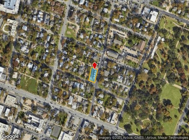  1114 E 8Th St, Austin, TX Parcel Map