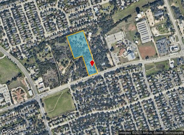  1321 W New Hope Dr, Cedar Park, TX Parcel Map