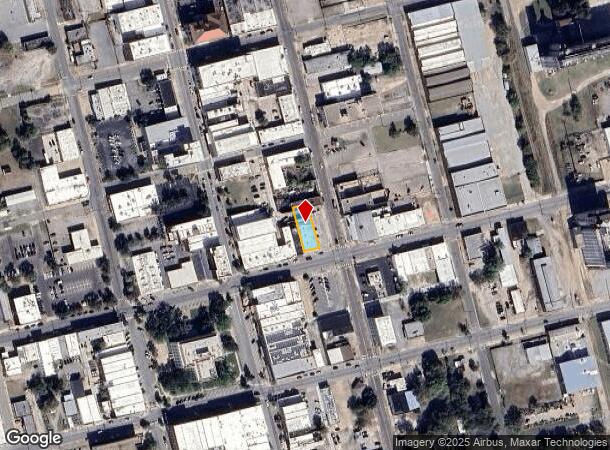  117 E Houston St, Sherman, TX Parcel Map
