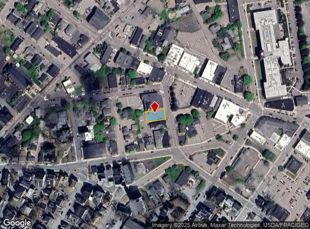  14 Jefferson St, Biddeford, ME Parcel Map