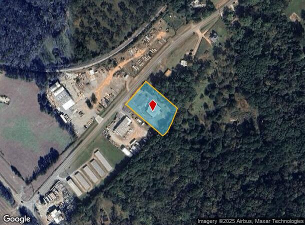  1393 Funderburg Dr, Monticello, GA Parcel Map