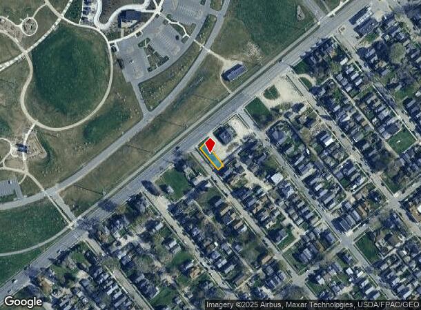  1302 Front St, Toledo, OH Parcel Map