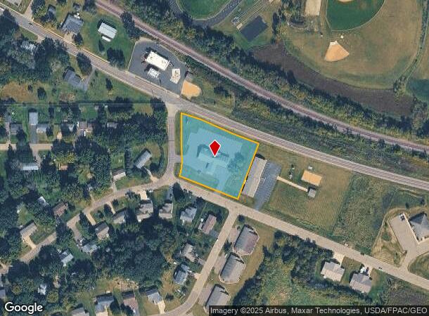 E401 E Menomonie St, Elk Mound, WI Parcel Map