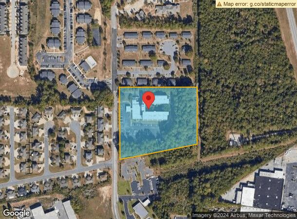  1300 Commerce Dr, Auburn, AL Parcel Map