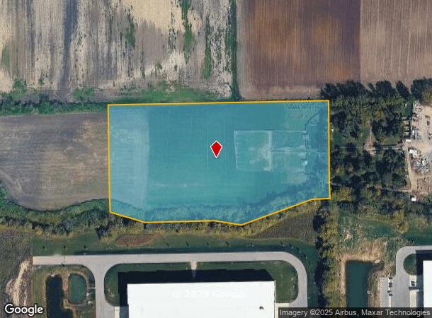  350 W North St, Greenfield, IN Parcel Map