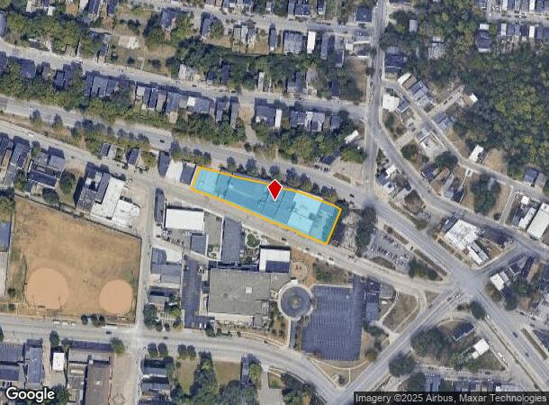2137 Central Pkwy, Cincinnati, OH Parcel Map
