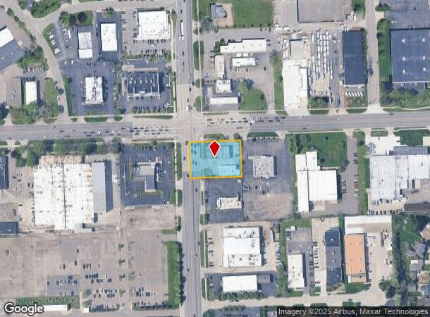 1365 W Maple Rd, Clawson, MI Parcel Map