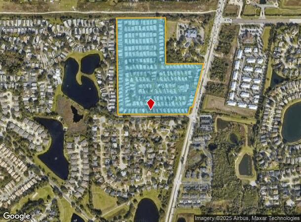 1 N Plantation Blvd, Debary, FL Parcel Map