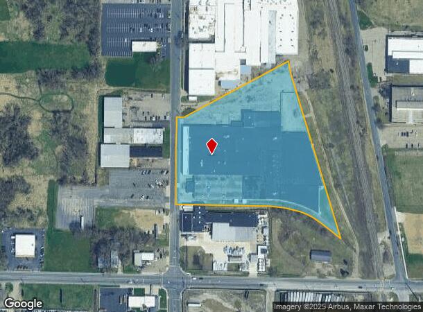 2810 N Burdick St, Kalamazoo, MI Parcel Map